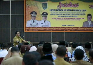 Perwakilan OPD di Inhil Ikuti Sosialisasi SPIP