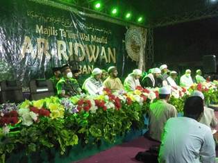 Danrem 082/CPYJ Sholawat Bareng Tokoh Agama di Tuban