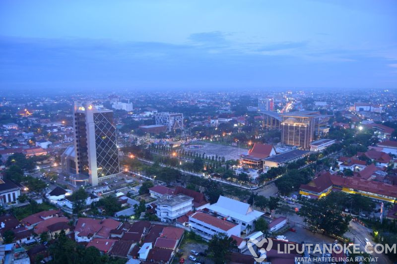 Cuaca Cerah Merona, Hotspot  di Riau Bagaikan Bunga Mekar di Taman