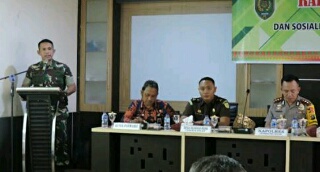 Dandim 0314/Inhil Instruksikan Anggotanya Jaga Netralitas di Pilkada