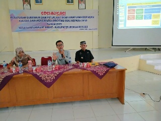 Belasan Desa Ikuti Sosialisasi Pergub Juknis Bantuan Keuangan dari Provinsi