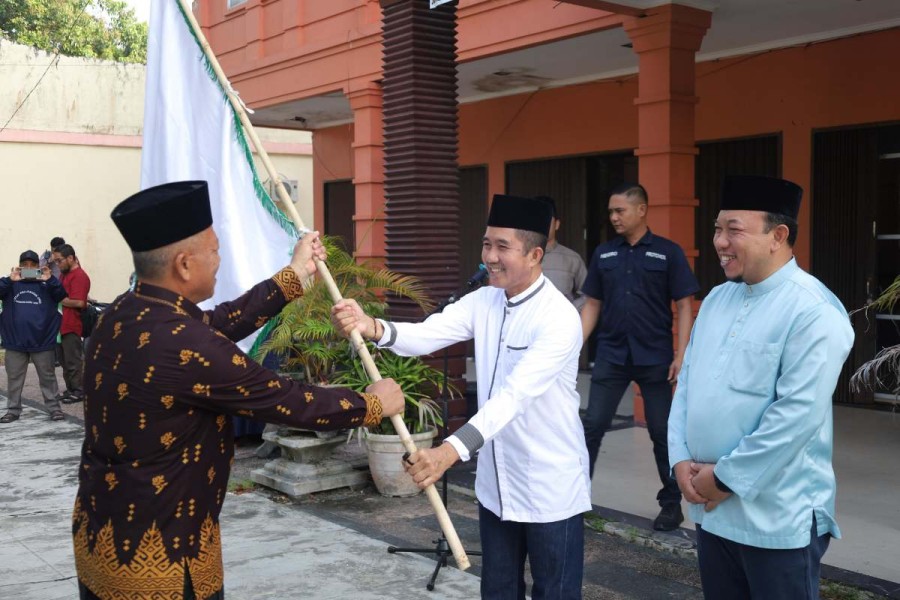 Pj Sekda Siak Lepas 101 Kafilah Menuju MTQ XLIII Tingkat Provinsi Riau di Bengkalis