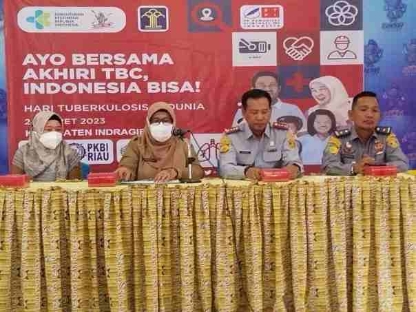 Dinkes Inhil Scrining TBC WBP di Lapas Kelas IIA Tembilahan