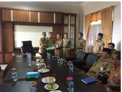 Muharlius Resmi Jadi Plt Sekda Bupati H. Mursini Ucapkan Terima Kasih Kepada Muharman