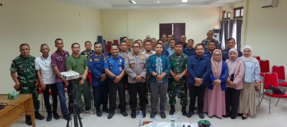 Semangat HPN, Perkuat Kesiapsiagaan  PLN NP UP Tenayan Ikuti Rakor Pengendalian Karhutla