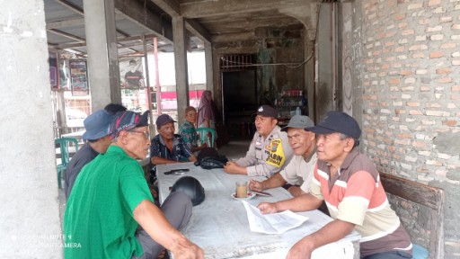 Polsek Tambusai Utara Laksanakan Giat Colling System Pasca Pilkada 2024