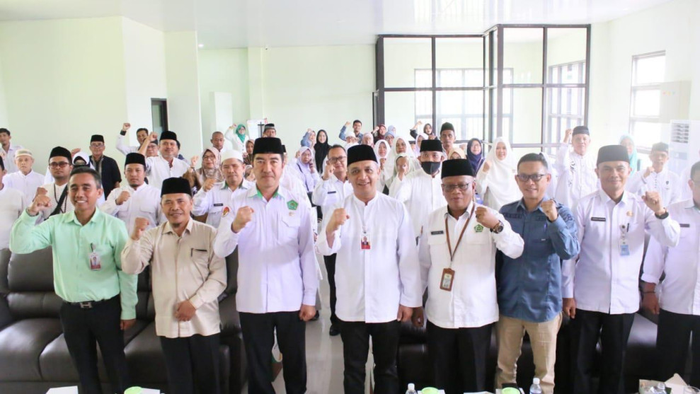 Perdana di Kepri, BRK Syariah Gelar Manasik Haji untuk Nasabah