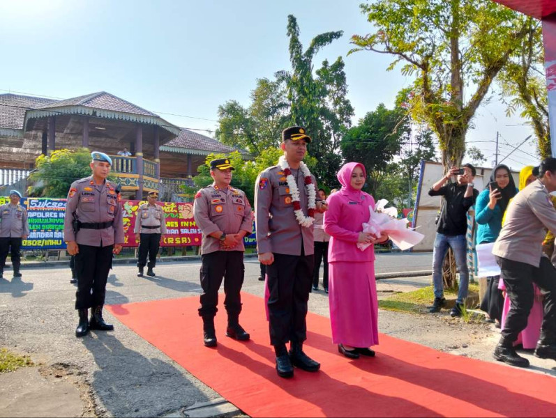 AKBP Fahrian S Siregar Jabat Kapolres Inhu, Siap Torehkan Prestasi