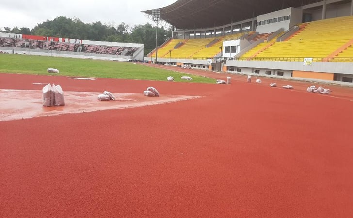 Proyek Disdik Kuansing Makan Korban, Tiga Orang Jadi Tersangka Kasus Lintasan Atletik