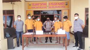 Tak Butuh Waktu Lama, Polsek Kandis Berhasil Ungkap Perkara Tindak Pidana Curat