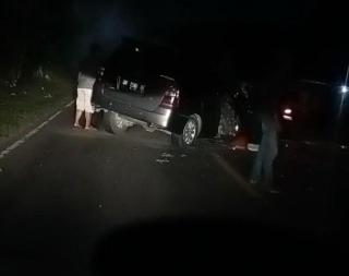 Pecah Ban, Inova Tabrak Dump Truck, Satu Warga Inhil Tewas