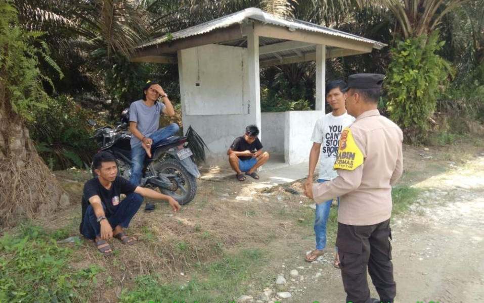 Memasuki Masa Pilkada, Bhabinkamtibmas Polsek Kandis Lakukan Cooling System dengan Warga Binaan