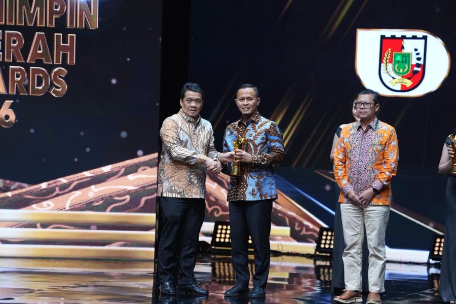 Wali Kota Pekanbaru Agung Nugroho Raih Penghargaan Infrastruktur di Pemimpin Daerah Award 2026