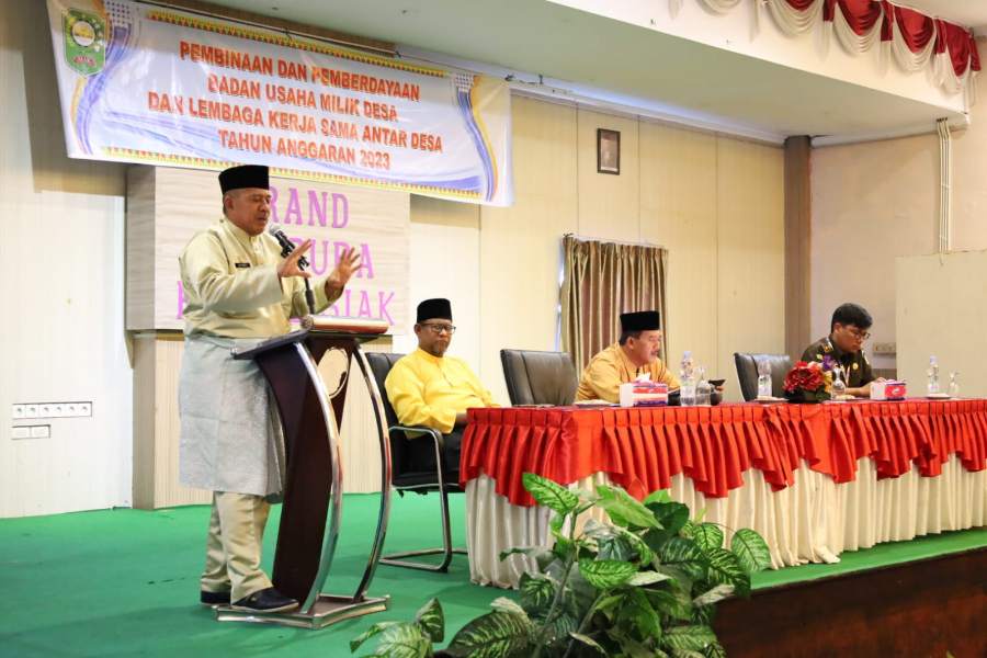 Perkuat Kelembagaan BUMKam, Alfedri Harap Kampung Mampu Mandiri