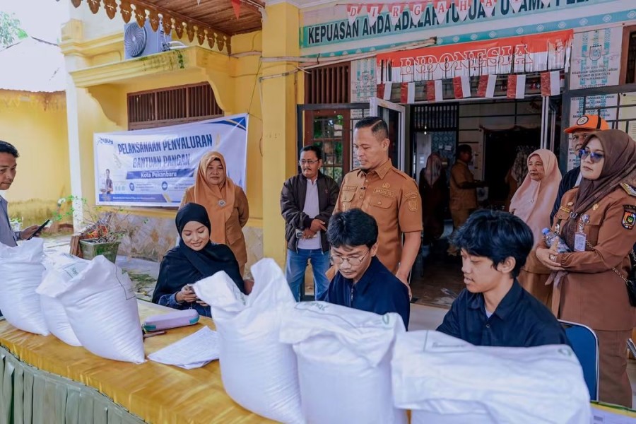 Wali Kota Agung Minta Distribusi Bantuan Beras Segera Tuntas di 15 Kecamatan