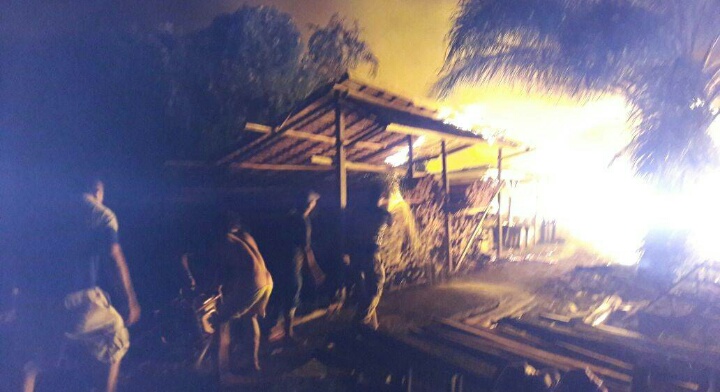 Kantor Sat Polair Ludes di Lalap Si Jago Merah 