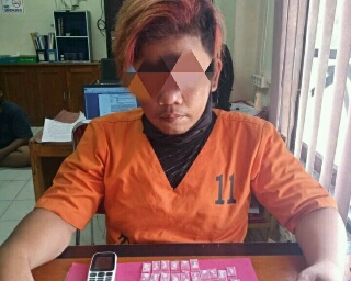 Polres Siak Amankan Pelaku Diduga Pengedar Narkoba Sabu