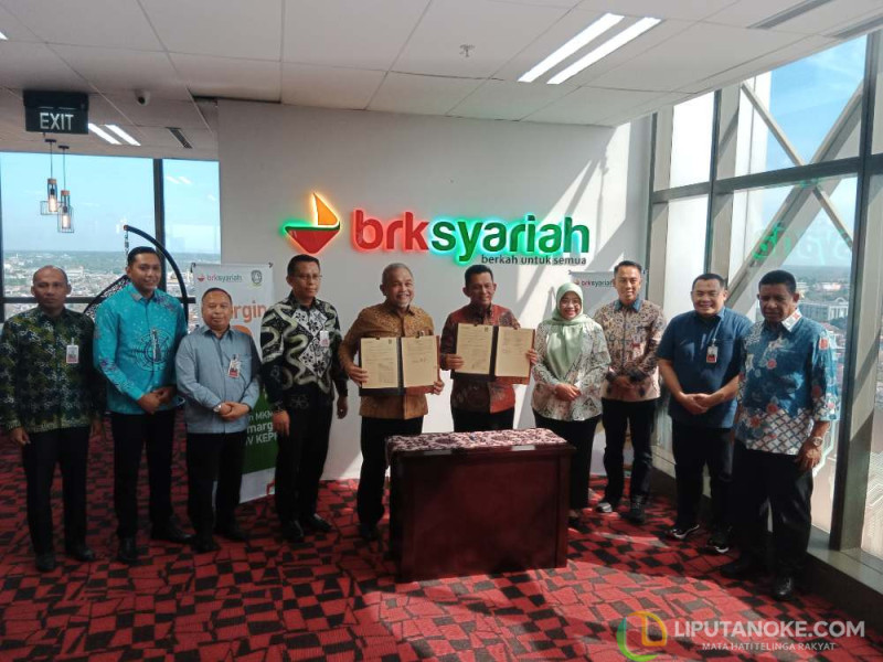 Tumbuhkembangkan UMKM, BRK Syariah Perpanjang MoU dengan Pemprov Kepri
