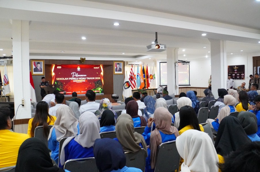 Perkuat Pendidikan Pemilih Berwawasan Lingkungan, KPU Riau Luncurkan Sekolah Pemilu Hijau 2026