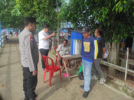 Polsek Kawasan Pelabuhan Tembilahan Minta Masyarakat Tidak Terprovokasi Berita Hoax Pilkada 2024