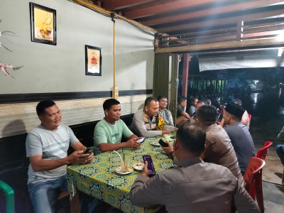 Pasca Pungut Suara Pilkada 2024, Polsek Rokan IV Koto Gelar Penggalangan Cooling System