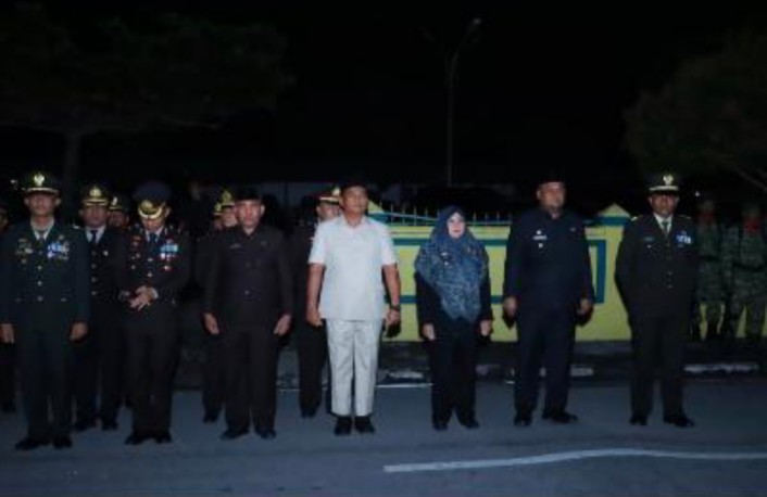 Siak Kenang Jasa Pahlawan pada Apel Kehormatan dan Renungan Suci HUT ke-81 RI