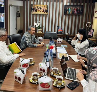 Jalan Rusak Karena IPAL, Gubri Temui Dirjen Cipta Karya Kementerian PUPR