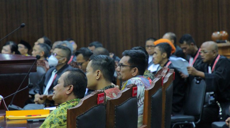 11 Permohonan PHPU Legislatif Provinsi Riau, Hanya  8 Permohonan Dilanjutkan Ke Sidang Pembuktian