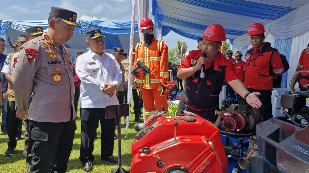 Kapolri Perkuat Kesiapsiagaan Pencegahan Karhutla di Riau, RAPP Dukung Sinergi Lintas Sektor