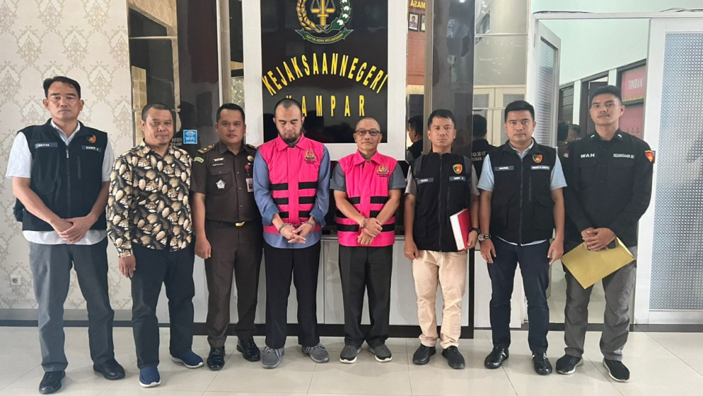 Korupsi Dana BLUD Senilai Rp6,9 Miliar, Dua Mantan Direktur RSUD Dijebloskan ke Lapas Bangkinang