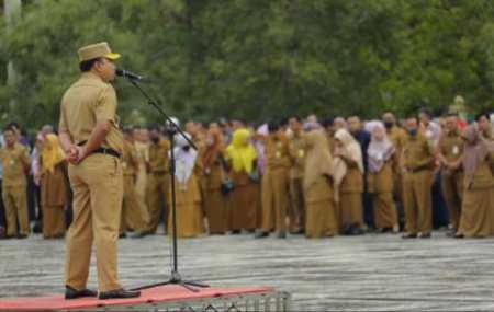 Wabup Husni Minta OPD Siaga Hadapi Musim Hujan & Pasang Keling