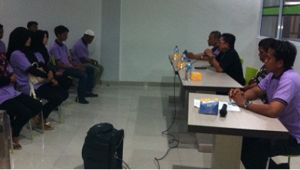 Perangkat Desa se Kecamatan Sei Batang Ikuti Diklat Komputer