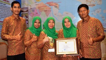 Stand Bengkalis Raih Peringkat Kedua Riau Expo 2016