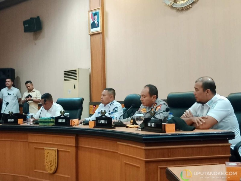 Gubri Wahid Temui Pendemo TNTN, Janji Sampaikan Aspirasi ke Pemerintah Pusat