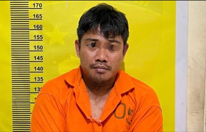 Polisi Geledah Rumah Kosong di Inhu, 1 Orang Diamankan