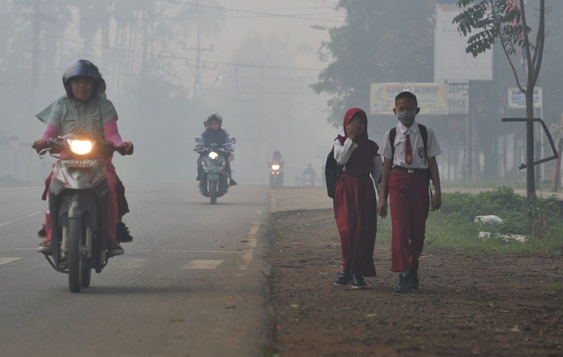 Diskes Riau Catat Lonjakan ISPA Tembus 10 Ribu Kasus Selama Karhutla, Balita Paling Terdampak