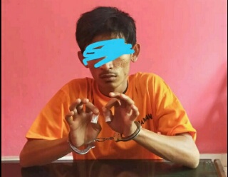 Polsek Amankan Satu Pelaku yang Diduga Sering Transaksi Sabu di Rumah