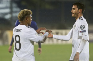 Gnabry Hattrick, Jerman Hantam San Marino 0-8