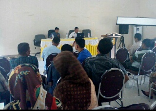 Camat Sentajo Raya Agus Iswanto Evaluasi Pelaksanaan Kegiatan Tahun 2017