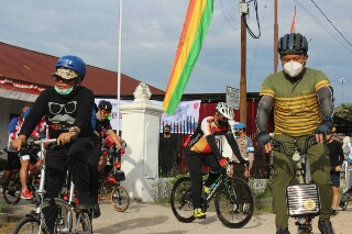 Kapolda Riau Resmikan Jaga Pemilu