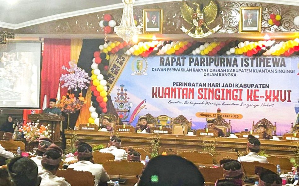 HUT ke-26, Gubri Wahid Berharap Kuansing Semakin Maju