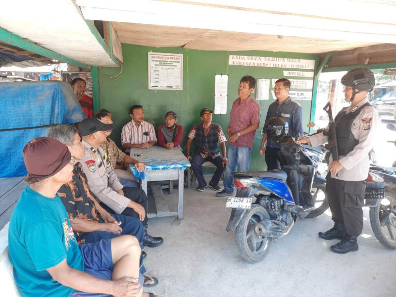 Polsek Minas Gencarkan Cooling System, Ajak Masyarakat Minas Ikut Pilkada Damai