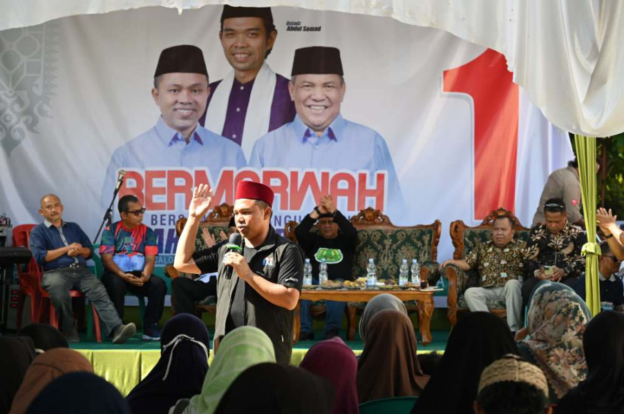 Konsen Terhadap Persoalan Banjir dan Dunia Pendidikan, Ini Solusi dari Cagubri Abdul Wahid