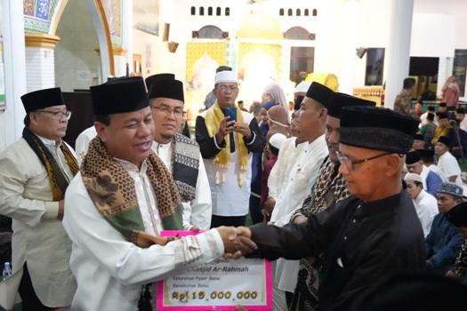 Pemkab Berkomitmen Laksanakan Pembangunan Secara Merata, Plt Bupati: Benai Segera Miliki Taman Kota