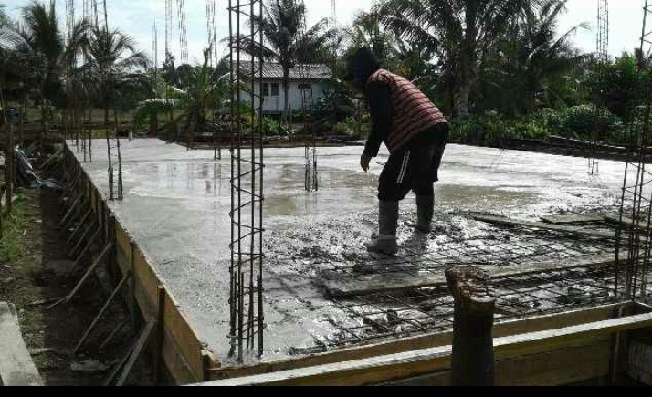 Progres Fisik Desa Ringin Jaya Tinggal 5 Persen Lagi