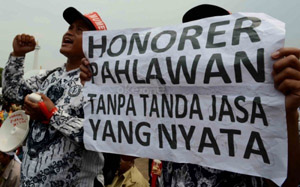 Forum Pegawai Honorer Kuansing Akan Serahkan Data Honorer ke Pusat