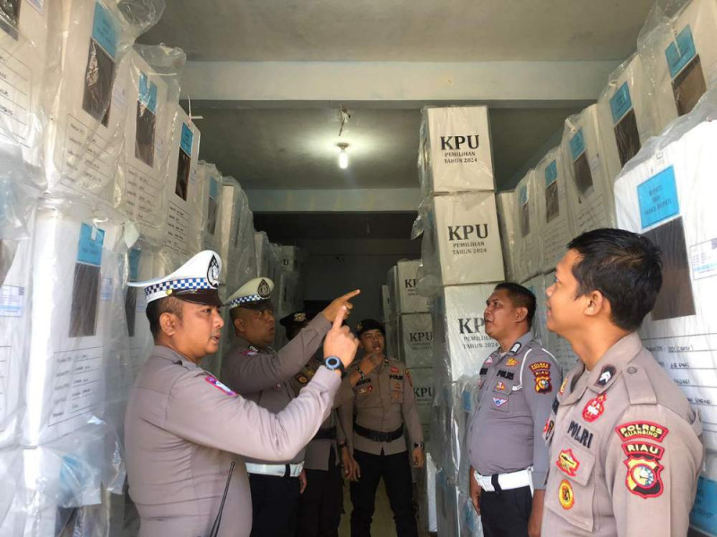 Satgas Preventif Polres Kuansing Gelar Patroli Gabungan Cipta Kondisi Pilkada 2024