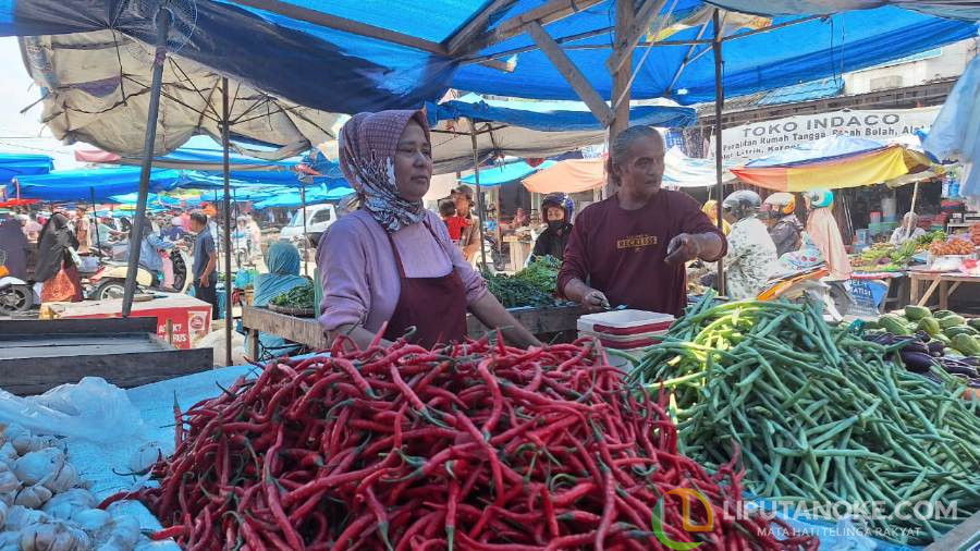 Sempat Tembus Rp150 Ribu Per Kg, Hari Ini Harga Cabai di Pekanbaru Rp80 Ribu