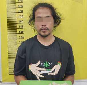 Kantongi Ganja Kering Siap Pakai, Polsek Batang Gansal Inhu Amankan Satu Pemuda 