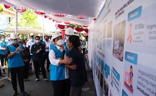 Cerita Menteri Erick Thohir Memeluk ODHA yang Mendapat Dukungan PLN